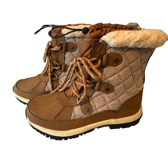 Bearpaw Women's Waterproof ‎ Fur Lined Winter Boots Size 5 - Picture 1 of 8